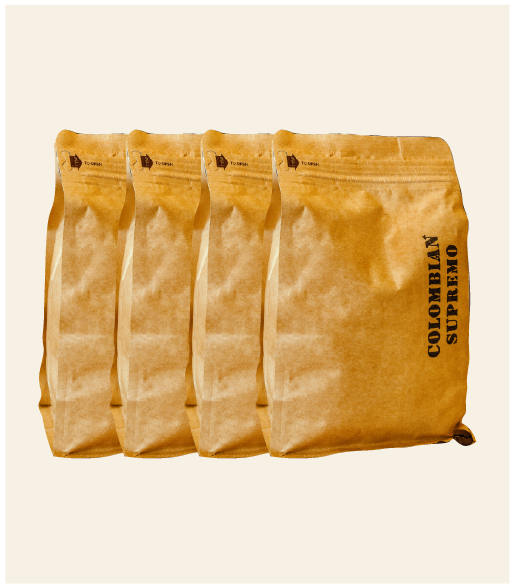 Supremo - Four (4) 12oz Coffee Bags